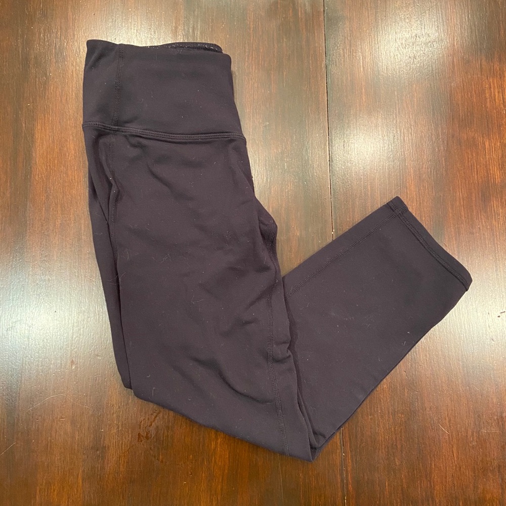 Black Athleta Capris Leggings